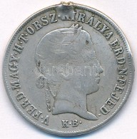 1848KB 20kr Ag 'V. Ferdinánd' T:2.2- Ph Adamo B5 - Non Classificati