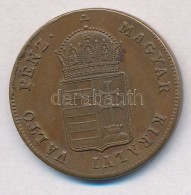 1848. 1kr Cu T:2 Ph. 
Adamo B1 - Ohne Zuordnung