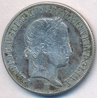 1845B 20kr Ag 'V. Ferdinánd' T:2,2- - Ohne Zuordnung