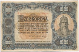 1920. 1000K 'Orell Füssli Zürich' T:III Szép Papír
Adamo K36 - Non Classificati