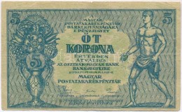 1919. 5K 'Osztrák-Magyar Bank...' T:III Kis Szakadás
Adamo  K8 - Unclassified