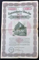 Ausztria / Bécs 1926. 'Österreichisches Bau-Los' 10Sch-rÅ‘l Szóló állami Sorsjegye... - Unclassified