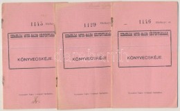 1911. 'Czibakházai Motor-Malom Részvénytársaság Könyvecskéje'... - Sin Clasificación