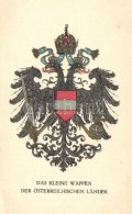 ** T2 Das Kleine Wappen Der Österreichischen Länder; Offizielle Karte Für Rotes Kreuz Nr. 284 /... - Unclassified