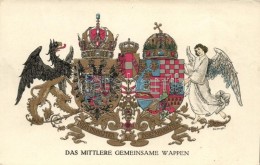 ** T2 Das Mittlere Gemeinsame Wappen, Rotes Kreuz Kriegsfürsorgeamt Nr. 288 / Austria-Hungary, Coat Of Arms - Unclassified