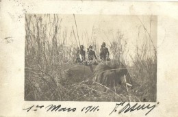 T2 1911 African Native Hunters, Photo - Non Classificati