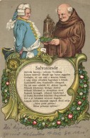 T2/T3 Salvator Sör / Beer Advertisement, Litho - Sin Clasificación