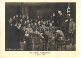 * T3 'Am Anfang War Das Wort' / Adolf Hitler, NS Propaganda S: H. O. Hoyer '45. Deutscher Philatelistentag... - Sin Clasificación