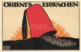 ** T3/T4 'Orient's Erwachen' / The Orient's Awaken, 'Künstler Kriegspostkarte No. 1. Von J. C. König... - Unclassified