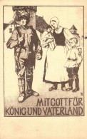 T2 Mit Gott Für König Und Vaterland, Roten Kreuz / WWI K.u.K. Military Propaganda - Unclassified