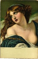 ** T2/T3 'Der Kummer' / The Sorrow, Art Postcard, Stengel & Co. No. 29930, Litho, S: Jean Baptiste Greuze - Ohne Zuordnung