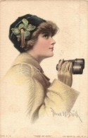 T2 There He Goes / Lady With Binoculars, The Knapp Co. Paul Heckscher Imp. No. 1025-1. S: Frank H. Desch - Non Classés