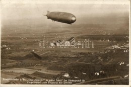 T3 Friedrichshafen Am Bodensee, Graf Zeppelin / Airship, Zeppelin Shipyard In The Background, General View (EB) - Unclassified
