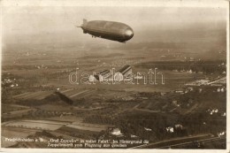 T3 Friedrichshafen Am Bodensee, Graf Zeppelin / Airship, Zeppelin Shipyard In The Background, General View (EB) - Sin Clasificación