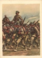 ** T2/T3 Infanterie Auf Dem Marsch, Die Postkarte Des Heeres No. 1 / Infantry On The March, Postcards Of The German... - Non Classés