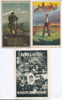 ** 4 Db RÉGI Irredenta Képeslap, Vegyes MinÅ‘ségben / 4 Pre-1945 Irredenta Postcards, Mixed... - Zonder Classificatie