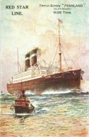 T2 SS Pennland, Triple-screw Ship Of The Red Star Line - Unclassified