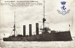 ** T3 HMS Kent, British Royal Navy Armoured Cruiser (fa) - Unclassified