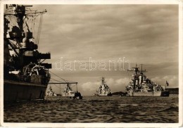 T2/T3 Flotte Im Hafen Von Kiel / German Navy, Battle Ships (EK) - Non Classés