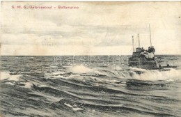 T2 SMS Unterseeboot / Sottomarino / Germania Típusú Osztrák-magyar... - Ohne Zuordnung
