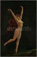 ** T2 Tänzerin / Erotic Nude Art Postcard S: J. Urban - Zonder Classificatie