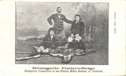 T3 Ménagerie Franco-Belge, Dompteur Camillius Et Ses Eléves Mlles Rosina Et Victoria / Franco-Belge... - Zonder Classificatie