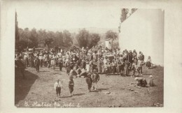 ** T2 1916 Halych, Halics; Farmers With Threshing Machine, Photo - Ohne Zuordnung