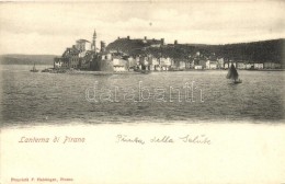 * T2/T3 Piran, Pirano; View Of The Bay, Sailing Ship, F. Haizinger (EK) - Sin Clasificación