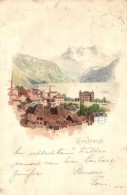 * T2/T3 Montreaux, Vouga & Cie No. 19. Litho (Rb) - Ohne Zuordnung