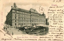 T3 1898 Trieste, Palazzo Della Posta / Post Palace (EB) - Unclassified
