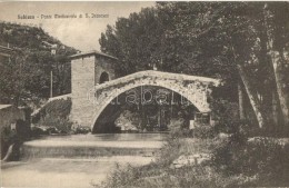 ** T2 Subiaco, Ponte Medioevale Di S. Francesco / Bridge - Non Classés