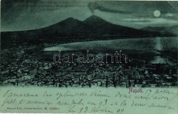 T2/T3 1899 Naples, Napoli; At Night (EK) - Ohne Zuordnung