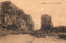 ** T2 1908 Messina, Dopo Il Terremoto, Via Primo Settembre / Earthquake - Non Classés
