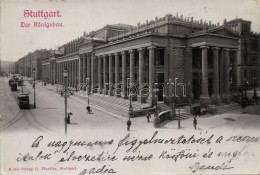 T2 Stuttgart, Der Königsbau, Trams, Emb. - Non Classificati