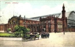 T4 Bremen, Bahnhof / Railway Station, Square (cut) - Non Classificati