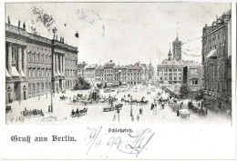 * T4 1899 Berlin, Schlossplatz / Castle Square (cut) - Sin Clasificación