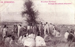 ** T1/T2 Shewa / Choa Province, Groupe De Soldats Abyssins / Abyssinian Soldiers - Non Classés