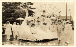 ** T1 1948 Portland, Rose Festival, Queens Float - Non Classés