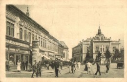 * T3 Újvidék, Novi Sad; Péter Király út, Bank / Ulica Kralja Petra / Street,... - Ohne Zuordnung