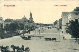 T3 Nagykikinda, Kikinda; Ferenc József Tér, Törvényszék / Main Square, Court, W.... - Zonder Classificatie