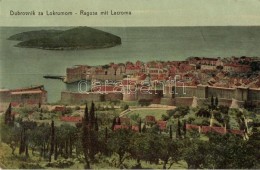 T2/T3 Dubrovnik, Ragusa; General View With Lokrum (Lacroma) Island (EK) - Unclassified