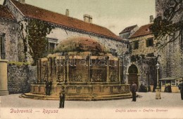 ** T2 Dubrovnik, Ragusa; Onofrio Brunnen / SzökÅ‘kút / Fountaine - Sin Clasificación