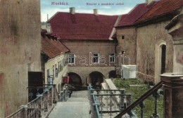 ** T1/T2 Munkács, Mukacheve; Vár Udvara, Kiadja Nagy Albert / Castle's Courtyard - Unclassified