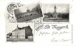 T2 1899 Tótmegyer, Slovensky Meder, Palárikovo; Gróf Károlyi-kastély, Templom,... - Sin Clasificación