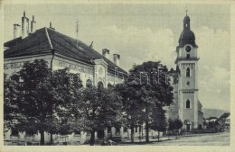 ** T2 Szepesbéla, Spisska Bela; Hotel Béla Szálloda, Templom / Hotel, Church - Ohne Zuordnung