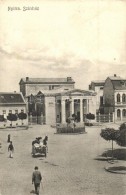 T2 Nyitra, Nitra; Színház, Utca, Lovaskocsi, Fürst Sz. Kiadása / Theater, Street, Horse... - Zonder Classificatie