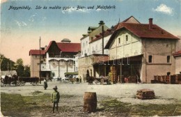 * T3 Nagymihály, Michalovce; SÅ‘r és Maláta Gyár / Bier Und Malzfabrik / Brewery And... - Ohne Zuordnung