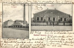 T2 Abaújszina, Sena; Szeszgyár, Postaépület / Distillery, Post Office - Ohne Zuordnung