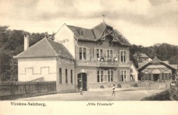 * T1/T2 Vizakna, Salzburg, Ocna Sibiului; Villa Elisabeth, Kiadja Jos. Drotleff / Villa - Sin Clasificación