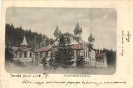 T2/T3 Tusnád-fürdÅ‘, Gyógycsarnok, Adler Alfréd Kiadása / Spa (EK) - Unclassified